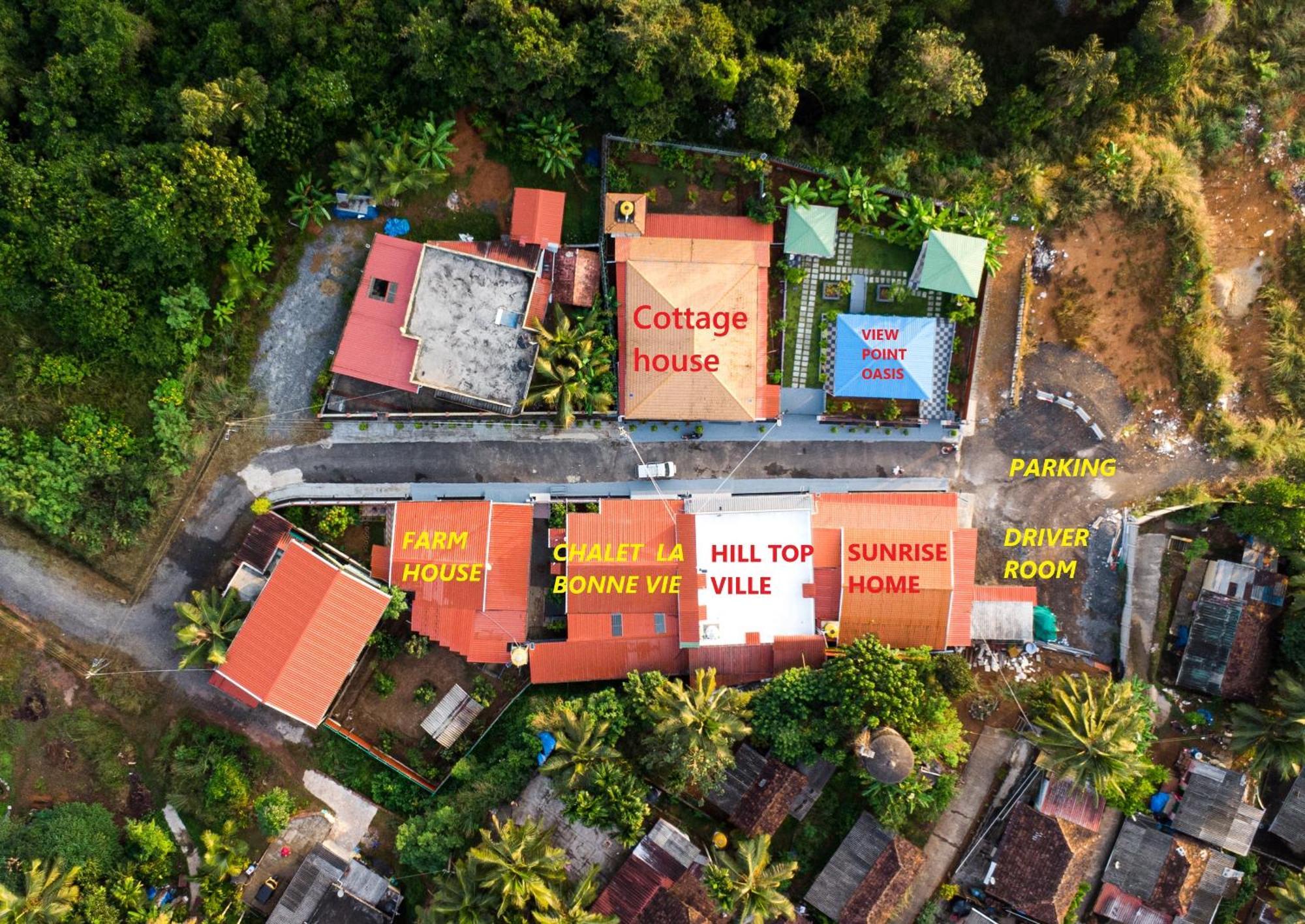 Udupi Homestay Chalet La Bonne Vie المظهر الخارجي الصورة